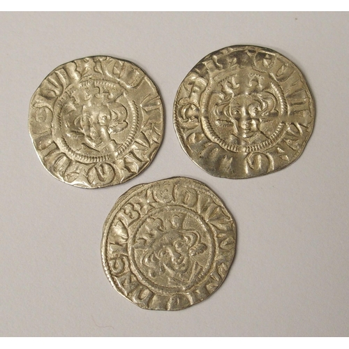 416 - Ten Edward I (1272-1307) Long Cross silver pennies