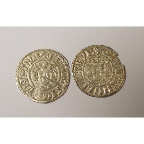 416 - Ten Edward I (1272-1307) Long Cross silver pennies