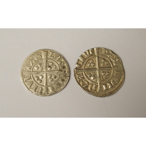 416 - Ten Edward I (1272-1307) Long Cross silver pennies