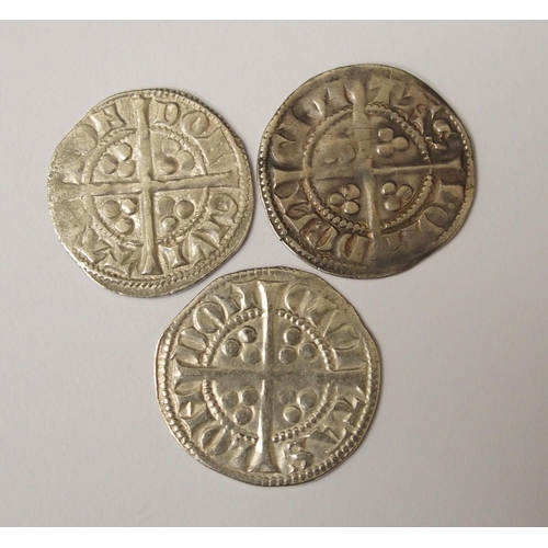 417 - Ten Edward I (1272-1307) Long Cross silver pennies