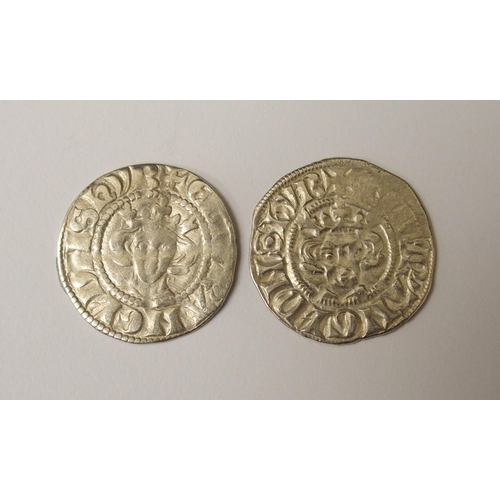 417 - Ten Edward I (1272-1307) Long Cross silver pennies