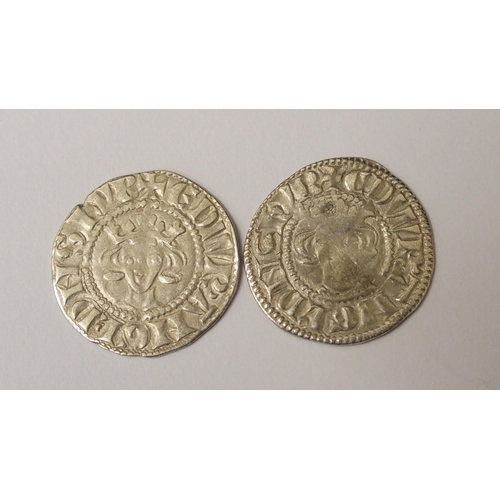 417 - Ten Edward I (1272-1307) Long Cross silver pennies