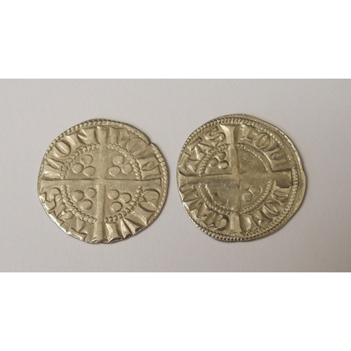 417 - Ten Edward I (1272-1307) Long Cross silver pennies