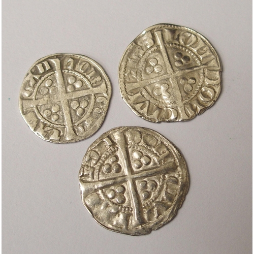 418 - Ten Edward I (1272-1307) Long Cross silver pennies