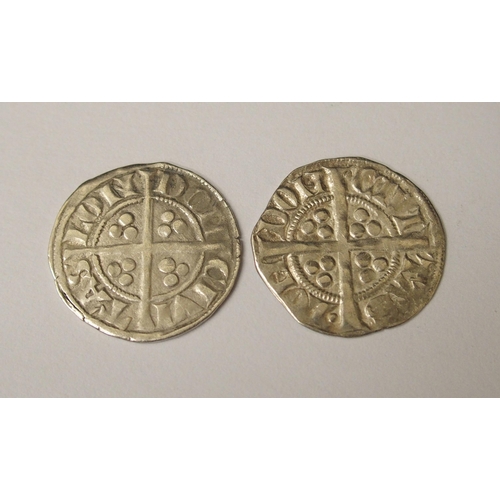 419 - Ten Edward I (1272-1307) Long Cross silver pennies