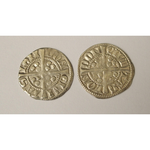 419 - Ten Edward I (1272-1307) Long Cross silver pennies