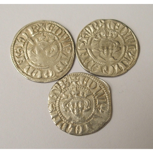 420 - Ten Edward I (1272-1307) Long Cross silver pennies