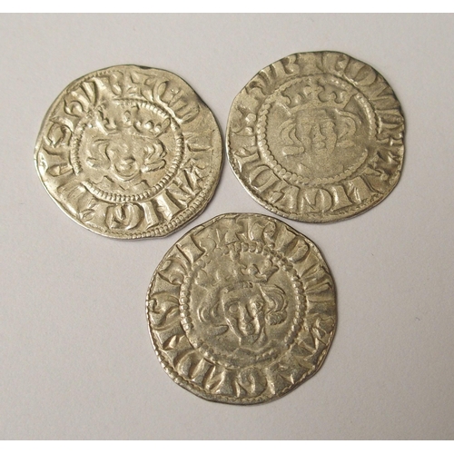 420 - Ten Edward I (1272-1307) Long Cross silver pennies