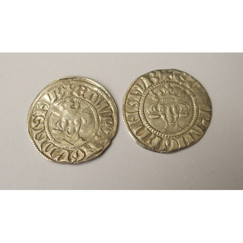 420 - Ten Edward I (1272-1307) Long Cross silver pennies