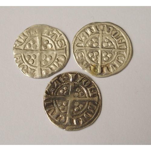 421 - Ten Edward I (1272-1307) Long Cross silver pennies