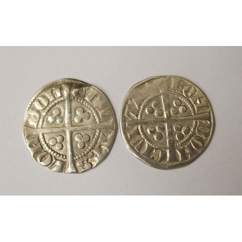 421 - Ten Edward I (1272-1307) Long Cross silver pennies