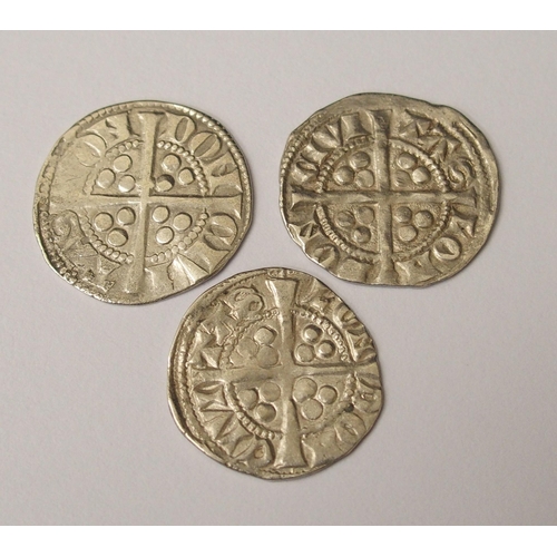 422 - Ten Edward I (1272-1307) Long Cross silver pennies