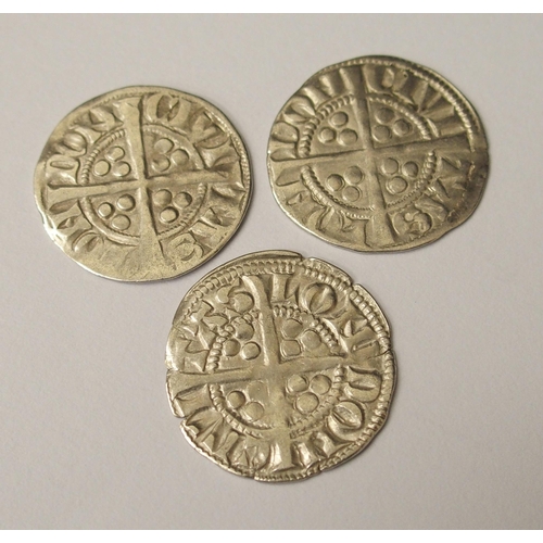 422 - Ten Edward I (1272-1307) Long Cross silver pennies