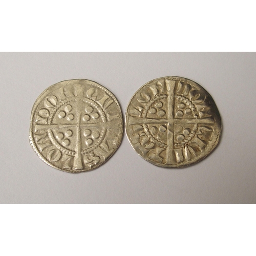 422 - Ten Edward I (1272-1307) Long Cross silver pennies