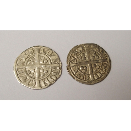 422 - Ten Edward I (1272-1307) Long Cross silver pennies