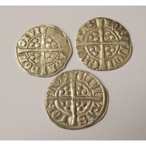 423 - Ten Edward I (1272-1307) Long Cross silver pennies