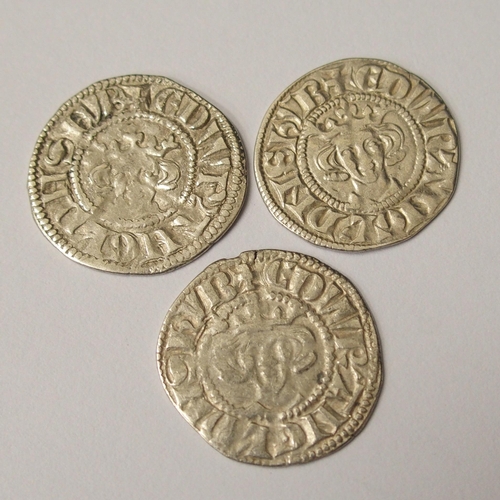 423 - Ten Edward I (1272-1307) Long Cross silver pennies