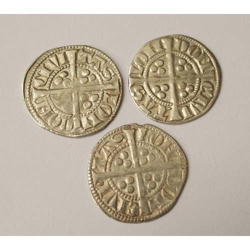 423 - Ten Edward I (1272-1307) Long Cross silver pennies