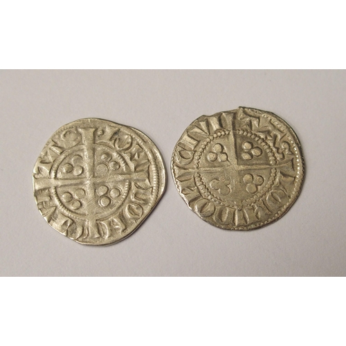 423 - Ten Edward I (1272-1307) Long Cross silver pennies