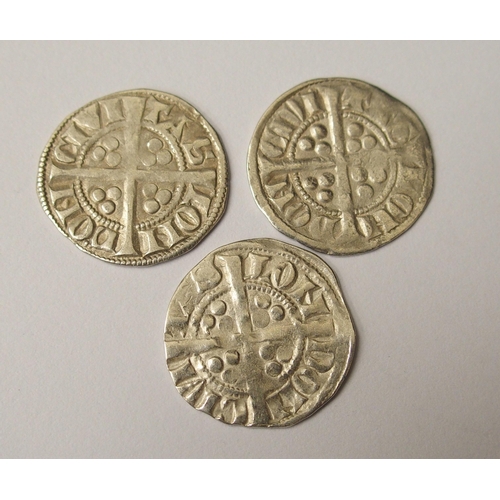 424 - Ten Edward I (1272-1307) Long Cross silver pennies