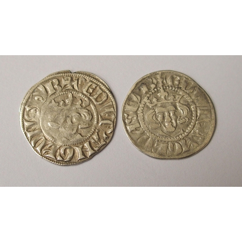 424 - Ten Edward I (1272-1307) Long Cross silver pennies