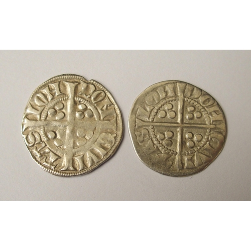 424 - Ten Edward I (1272-1307) Long Cross silver pennies