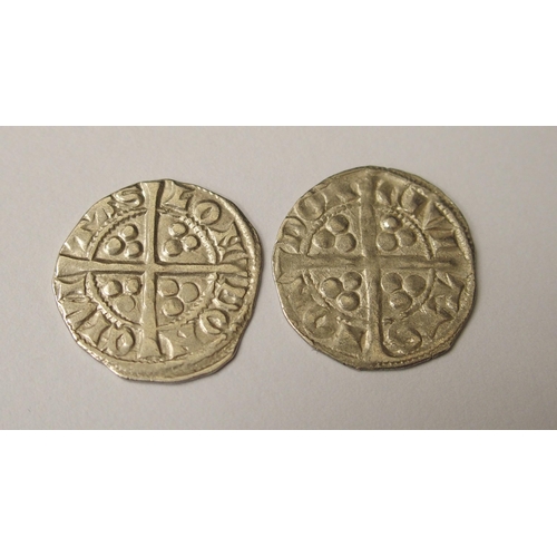 424 - Ten Edward I (1272-1307) Long Cross silver pennies