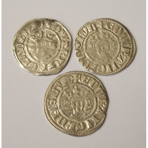 425 - Ten Edward I (1272-1307) Long Cross silver pennies