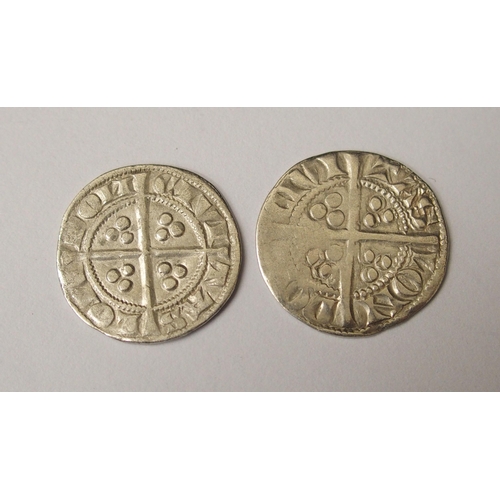 425 - Ten Edward I (1272-1307) Long Cross silver pennies