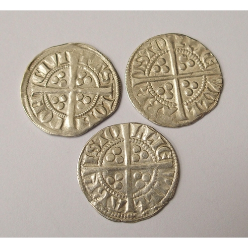 426 - Ten Edward I (1272-1307) Long Cross silver pennies