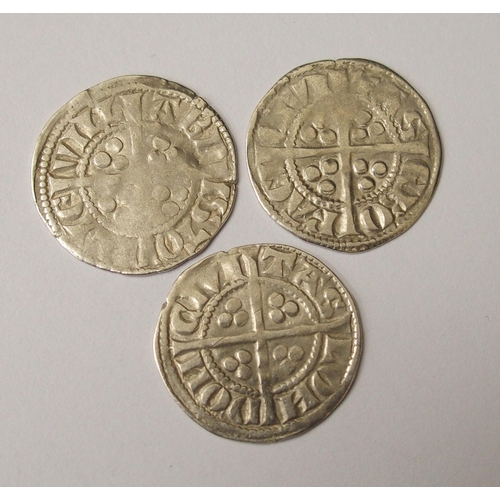 426 - Ten Edward I (1272-1307) Long Cross silver pennies