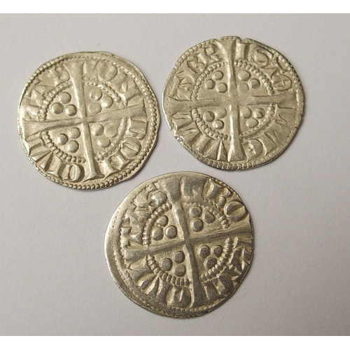 427 - Ten Edward I (1272-1307) Long Cross silver pennies