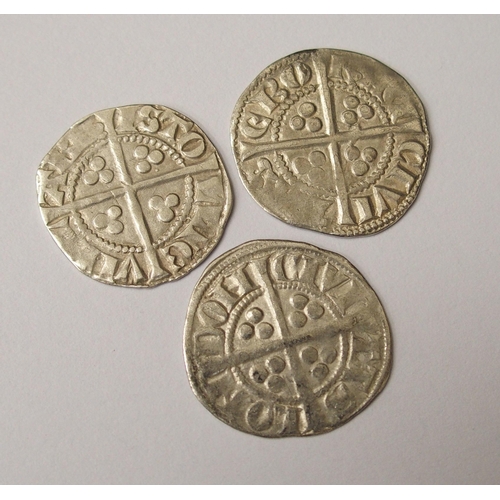 427 - Ten Edward I (1272-1307) Long Cross silver pennies