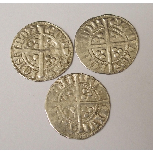 428 - Ten Edward I (1272-1307) Long Cross silver pennies