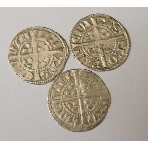 428 - Ten Edward I (1272-1307) Long Cross silver pennies