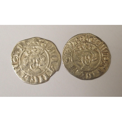 428 - Ten Edward I (1272-1307) Long Cross silver pennies