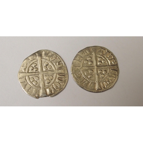 428 - Ten Edward I (1272-1307) Long Cross silver pennies