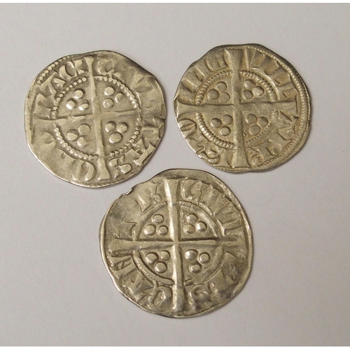 429 - Ten Edward I (1272-1307) Long Cross silver pennies