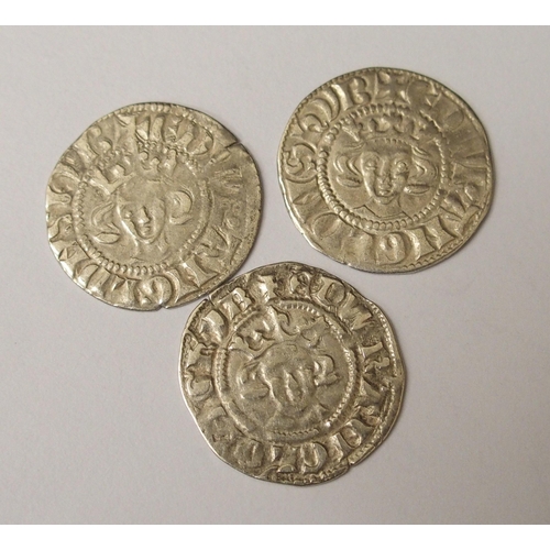 429 - Ten Edward I (1272-1307) Long Cross silver pennies