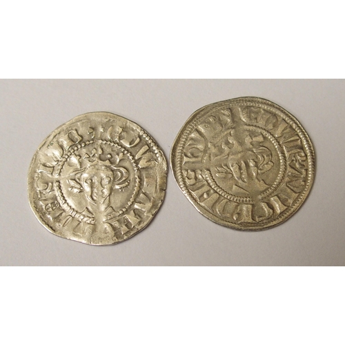 429 - Ten Edward I (1272-1307) Long Cross silver pennies