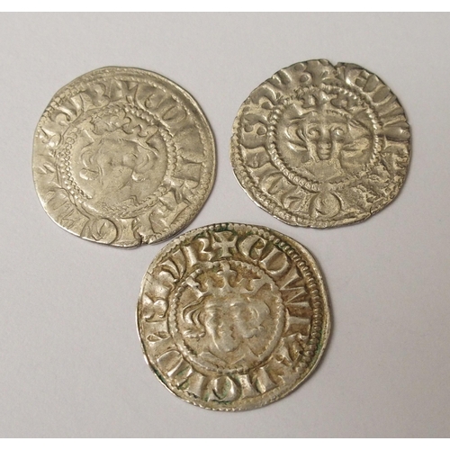 430 - Ten Edward I (1272-1307) Long Cross silver pennies