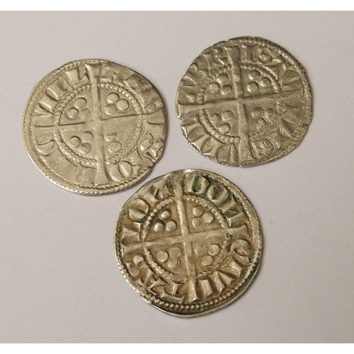 430 - Ten Edward I (1272-1307) Long Cross silver pennies