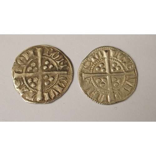 430 - Ten Edward I (1272-1307) Long Cross silver pennies