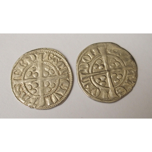 431 - Ten Edward I (1272-1307) Long Cross silver pennies