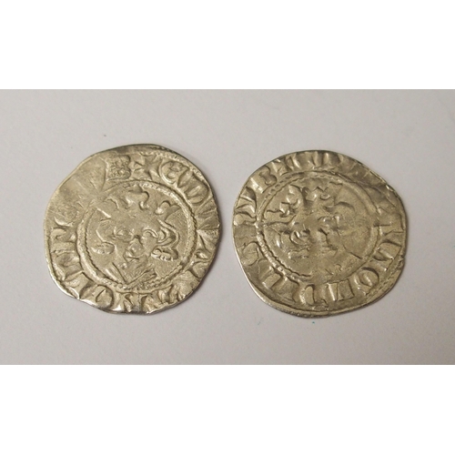 435 - Ten Edward I (1272-1307) Long Cross silver pennies