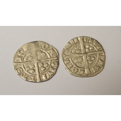 435 - Ten Edward I (1272-1307) Long Cross silver pennies