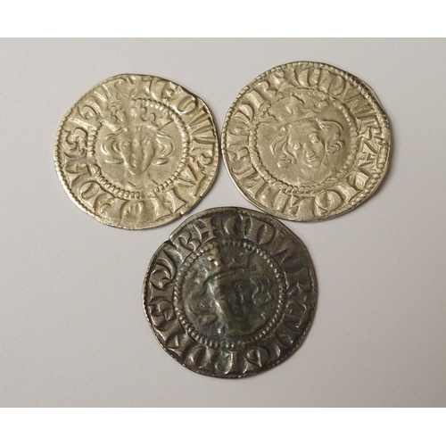 436 - Ten Edward I (1272-1307) Long Cross silver pennies