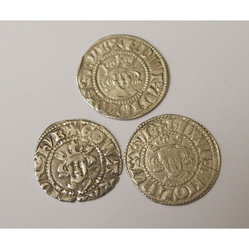 436 - Ten Edward I (1272-1307) Long Cross silver pennies