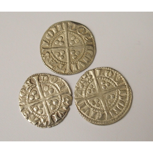 436 - Ten Edward I (1272-1307) Long Cross silver pennies