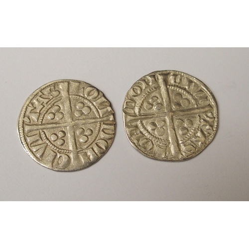 436 - Ten Edward I (1272-1307) Long Cross silver pennies